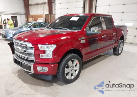 2017 Ford F-150 Platinum z USA, uszkodzony, nr VIN 1FTEW1EG0HFC84805